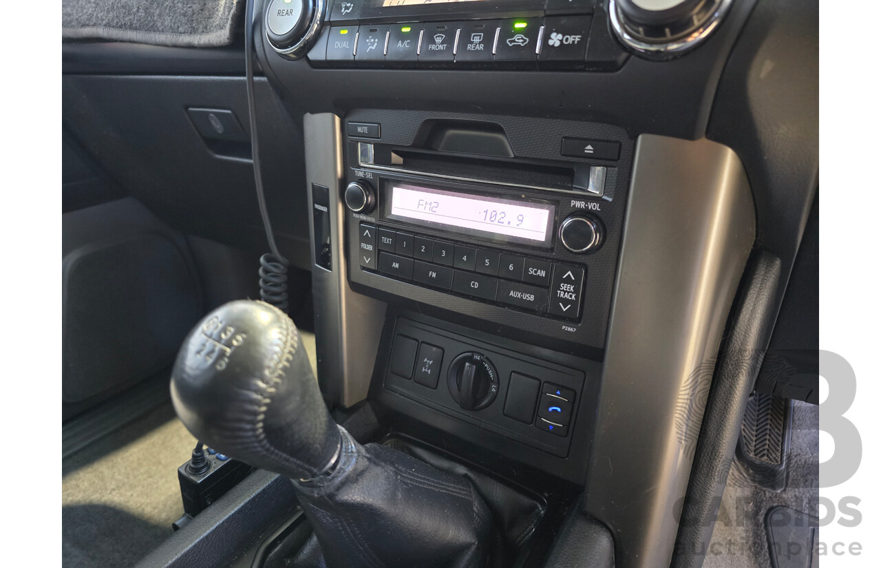 11/2011 Toyota Landcruiser Prado GXL (4x4) KDJ150R Upgrade 4d Wagon Glacier White Turbo Diesel 3.0L