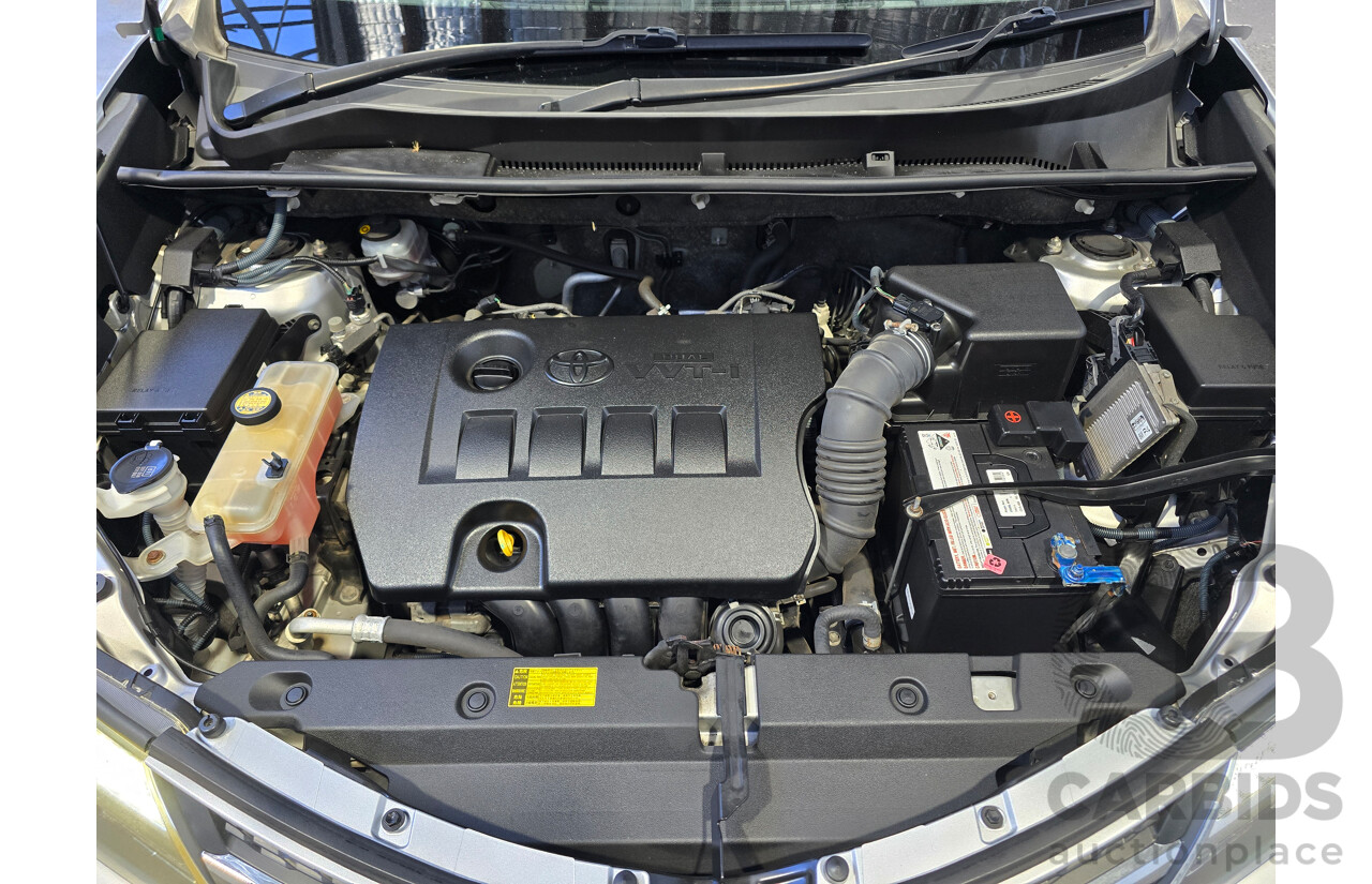 7/2013 Toyota Rav4 GXL ZSA42R 4d Wagon Premium Silver 2.0L