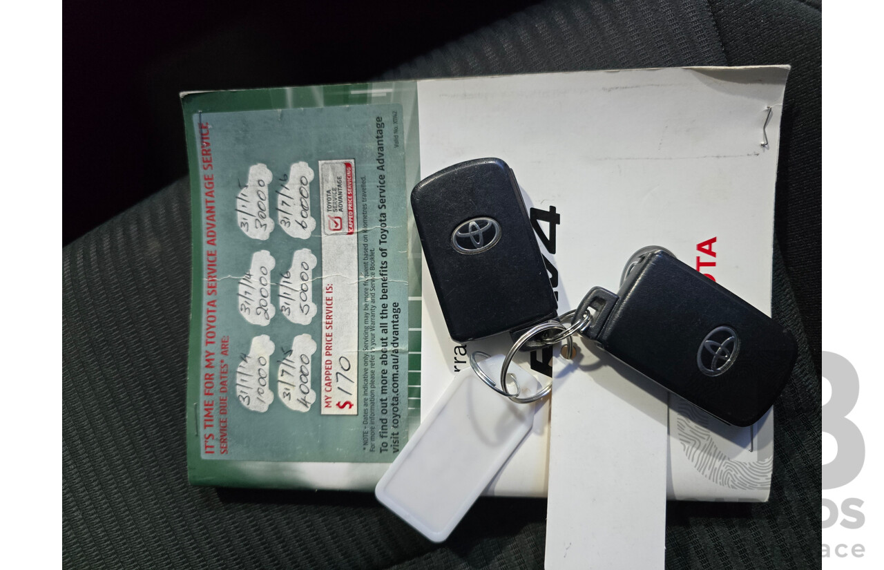 7/2013 Toyota Rav4 GXL ZSA42R 4d Wagon Premium Silver 2.0L