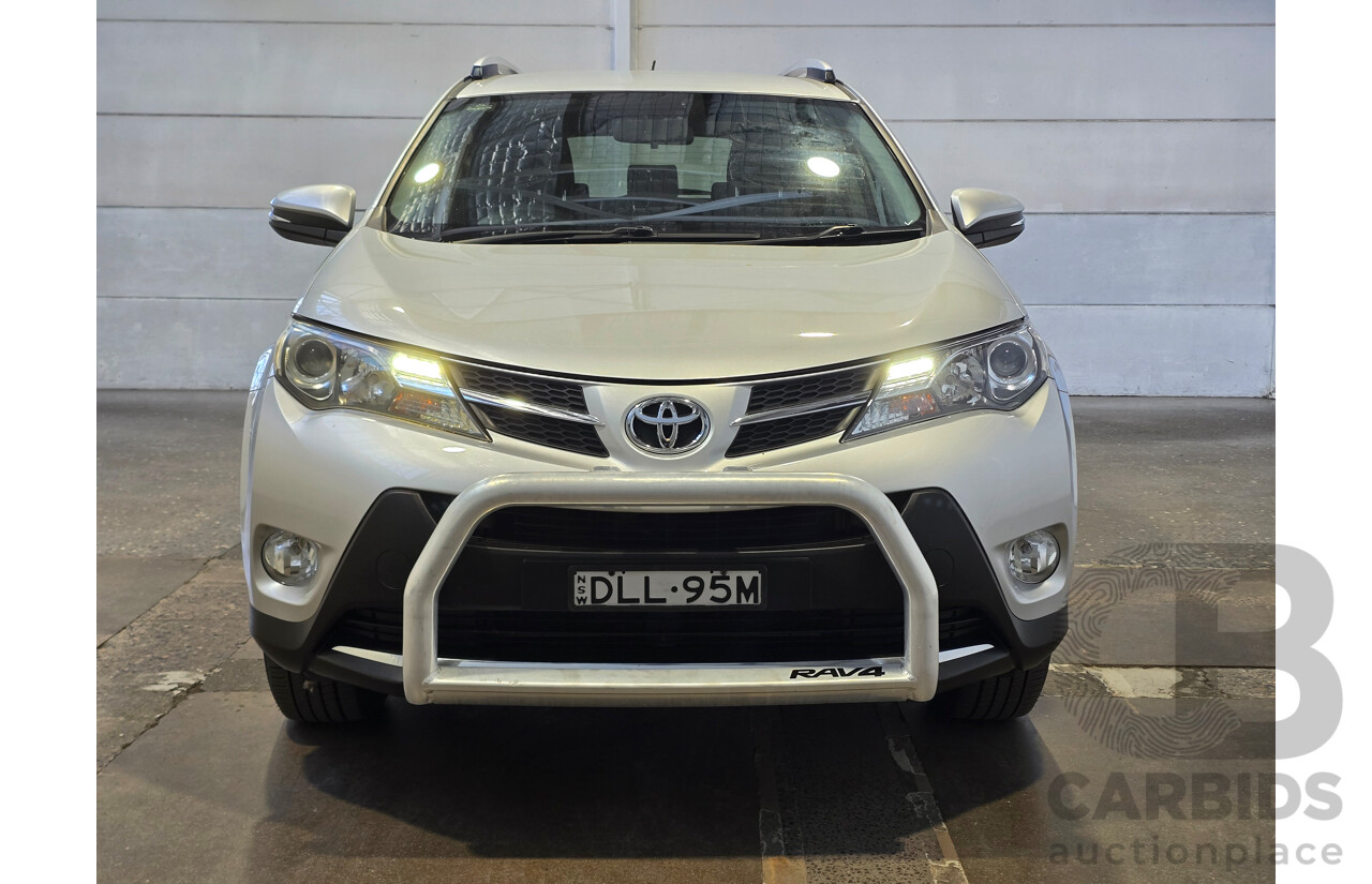 7/2013 Toyota Rav4 GXL ZSA42R 4d Wagon Premium Silver 2.0L