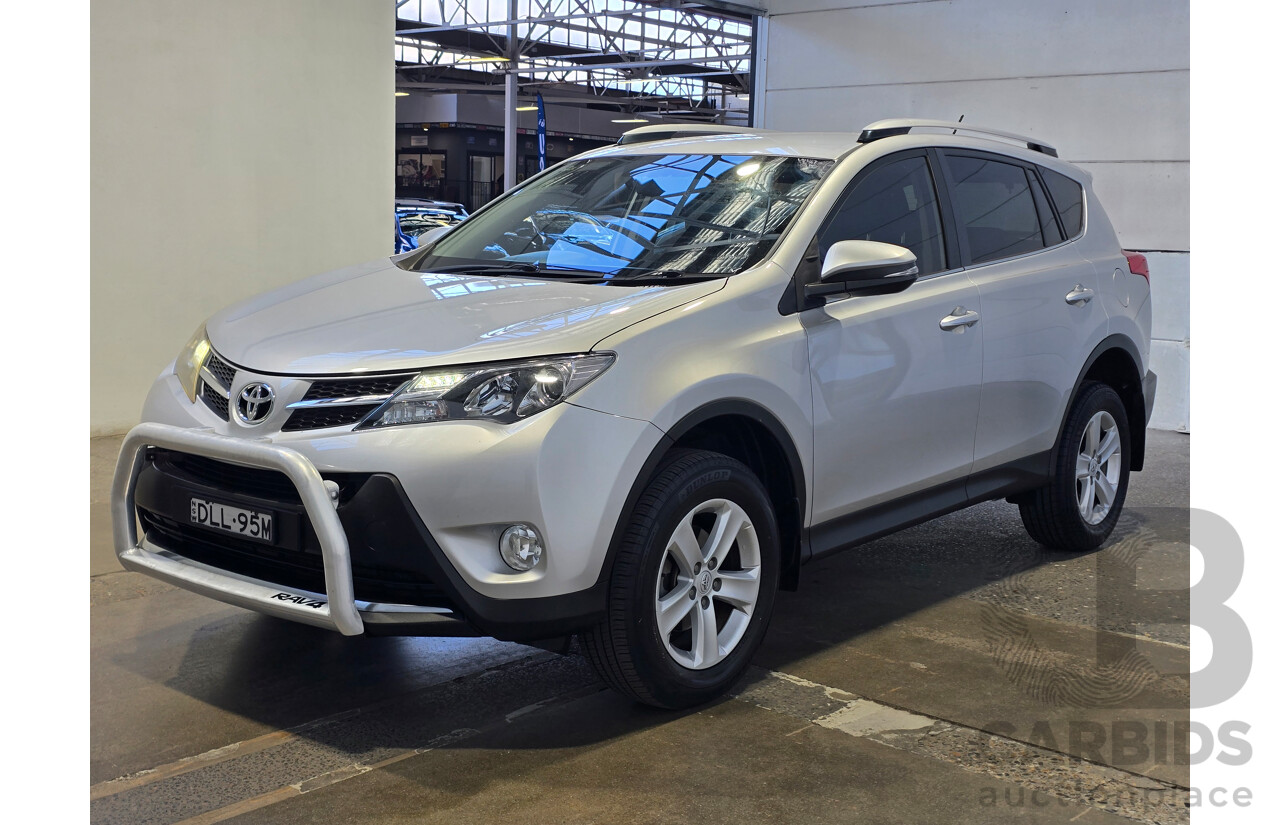 7/2013 Toyota Rav4 GXL ZSA42R 4d Wagon Premium Silver 2.0L