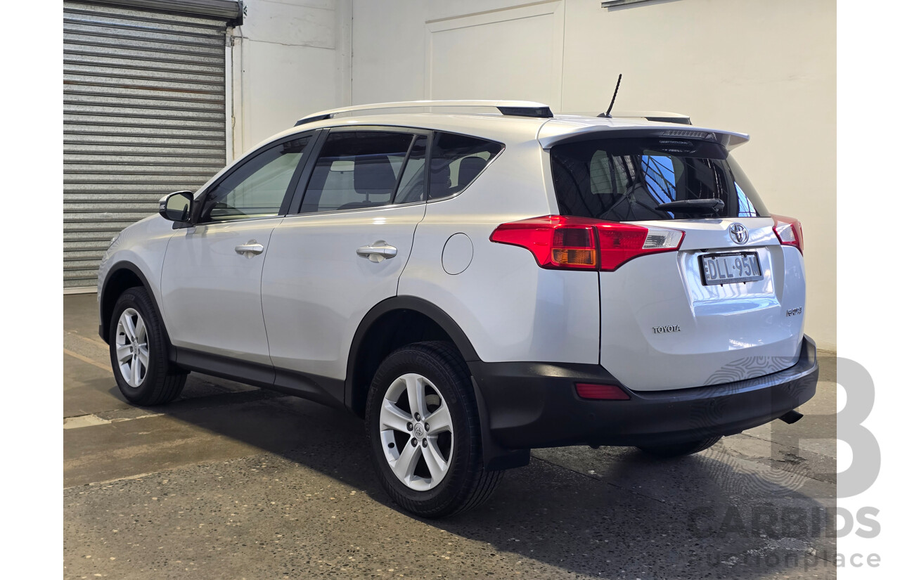 7/2013 Toyota Rav4 GXL ZSA42R 4d Wagon Premium Silver 2.0L