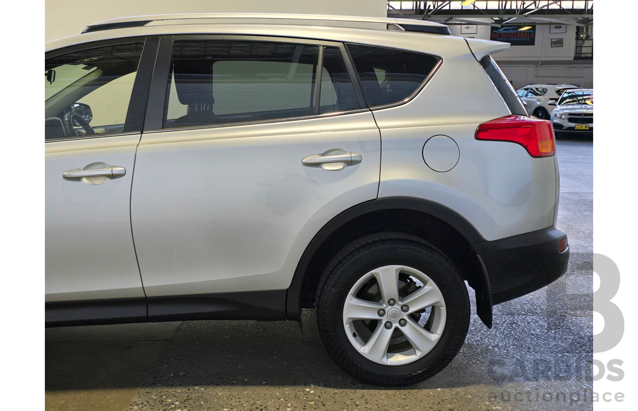7/2013 Toyota Rav4 GXL ZSA42R 4d Wagon Premium Silver 2.0L