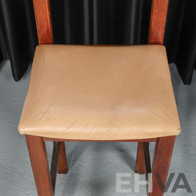 Pair of T.H Brown Bar Stools