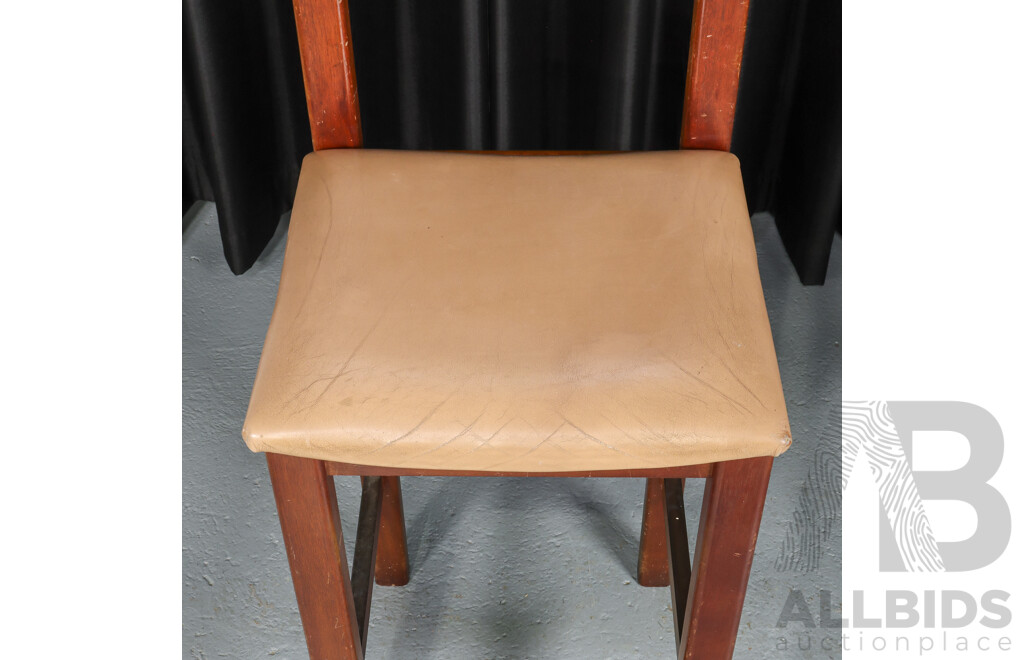 Pair of T.H Brown Bar Stools