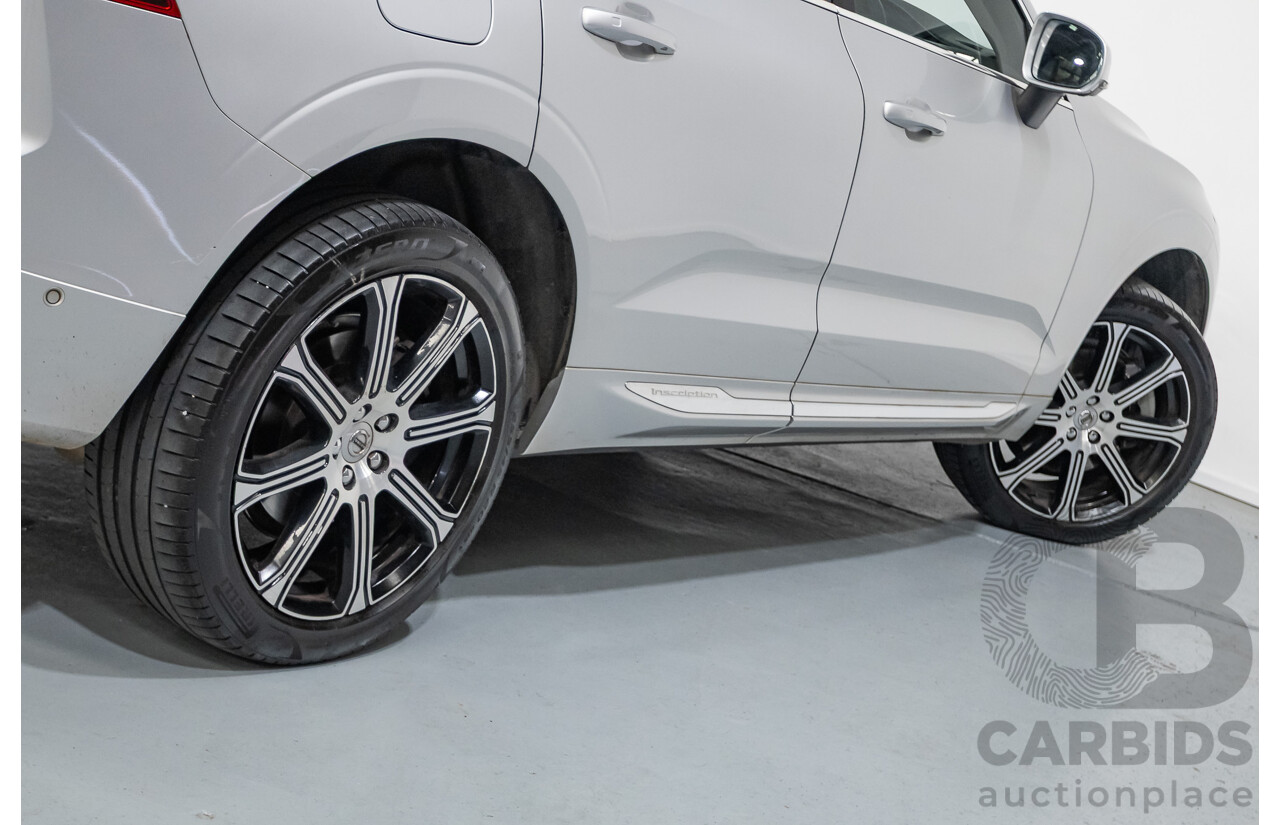 1/2020 Volvo XC60 D4 Inscription (AWD) 246 MY20 4d Wagon Aurora Silver Metallic Twin Turbo 2.0L