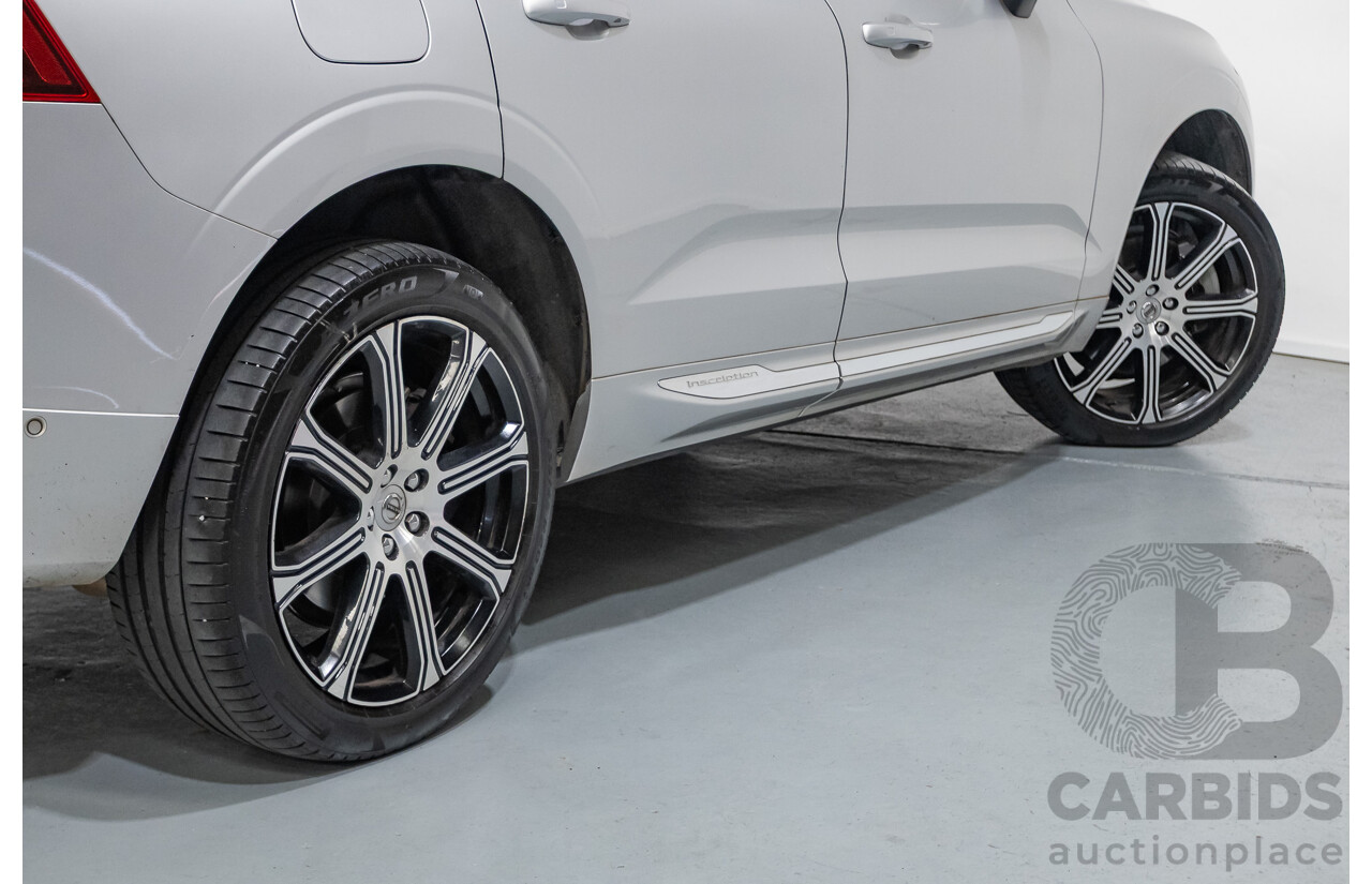 1/2020 Volvo XC60 D4 Inscription (AWD) 246 MY20 4d Wagon Aurora Silver Metallic Twin Turbo 2.0L