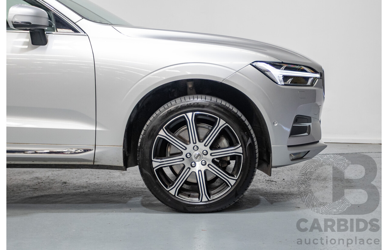 1/2020 Volvo XC60 D4 Inscription (AWD) 246 MY20 4d Wagon Aurora Silver Metallic Twin Turbo 2.0L
