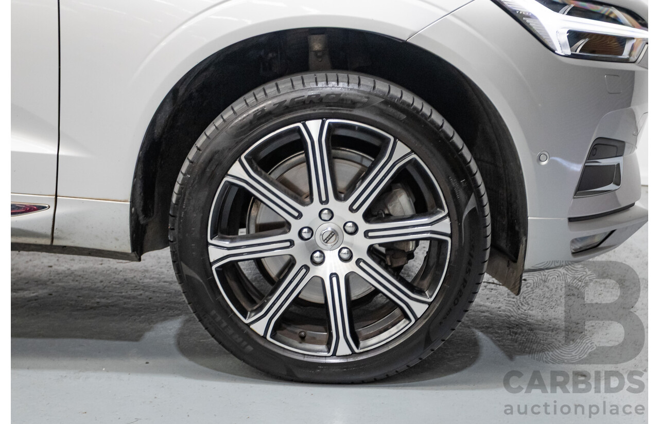 1/2020 Volvo XC60 D4 Inscription (AWD) 246 MY20 4d Wagon Aurora Silver Metallic Twin Turbo 2.0L