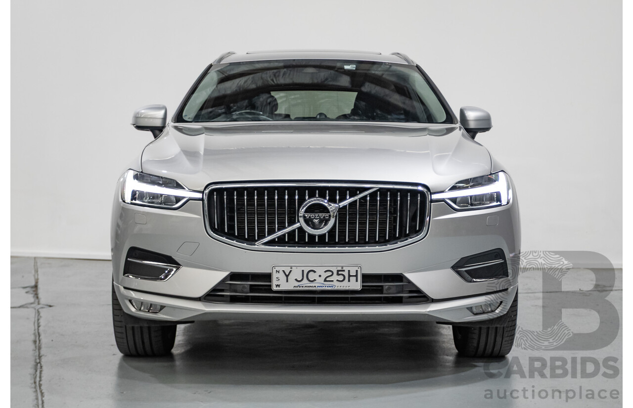 1/2020 Volvo XC60 D4 Inscription (AWD) 246 MY20 4d Wagon Aurora Silver Metallic Twin Turbo 2.0L