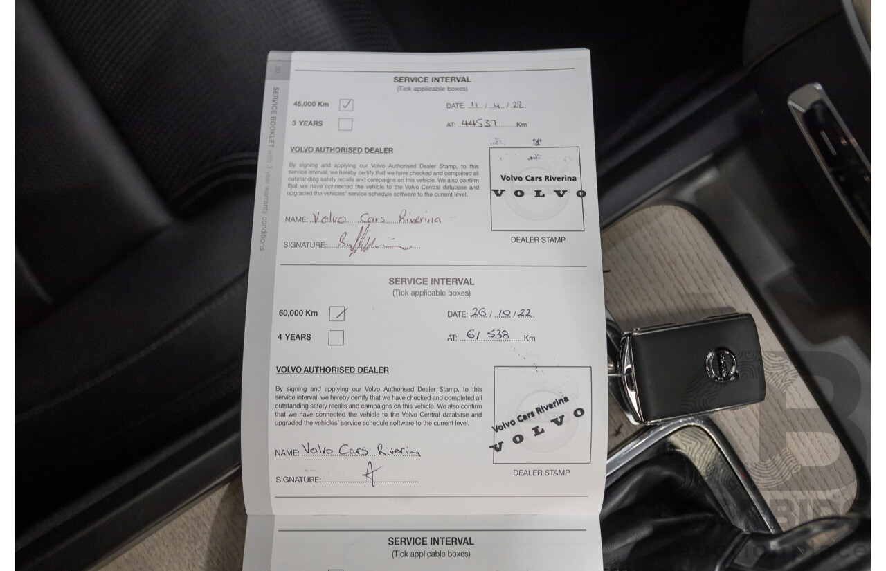 1/2020 Volvo XC60 D4 Inscription (AWD) 246 MY20 4d Wagon Aurora Silver Metallic Twin Turbo 2.0L