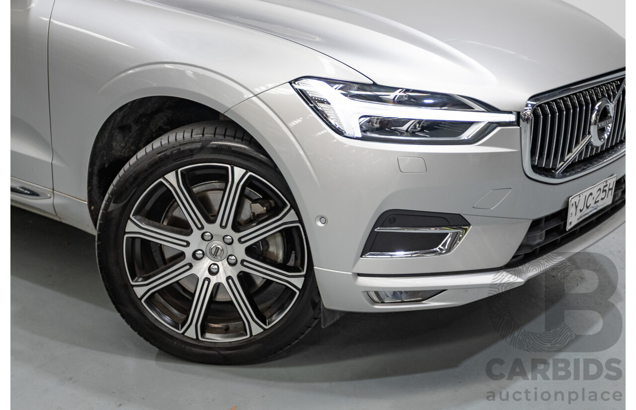 1/2020 Volvo XC60 D4 Inscription (AWD) 246 MY20 4d Wagon Aurora Silver Metallic Twin Turbo 2.0L