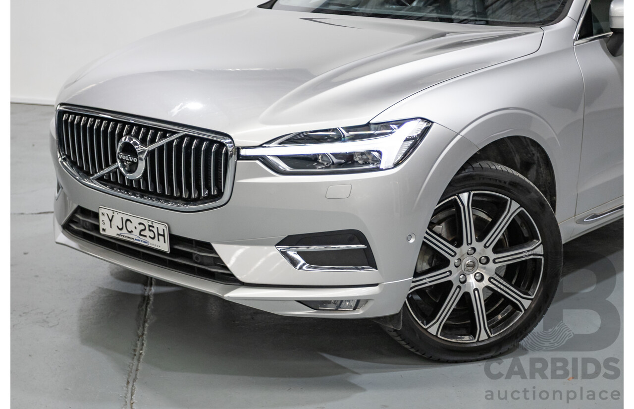 1/2020 Volvo XC60 D4 Inscription (AWD) 246 MY20 4d Wagon Aurora Silver Metallic Twin Turbo 2.0L