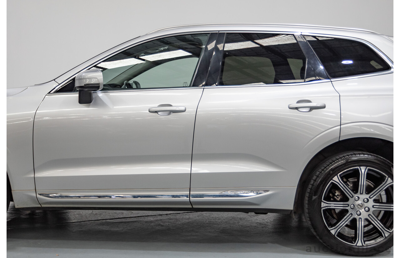 1/2020 Volvo XC60 D4 Inscription (AWD) 246 MY20 4d Wagon Aurora Silver Metallic Twin Turbo 2.0L