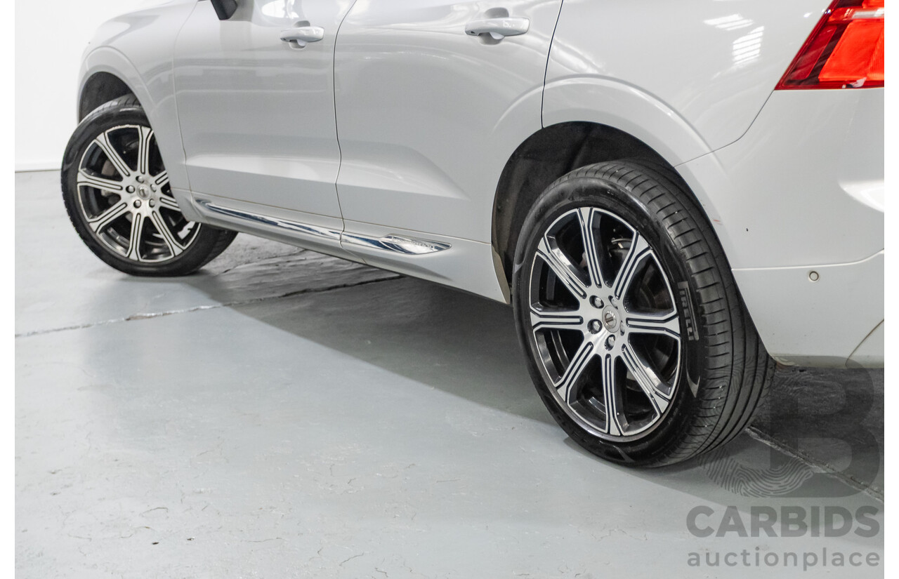 1/2020 Volvo XC60 D4 Inscription (AWD) 246 MY20 4d Wagon Aurora Silver Metallic Twin Turbo 2.0L