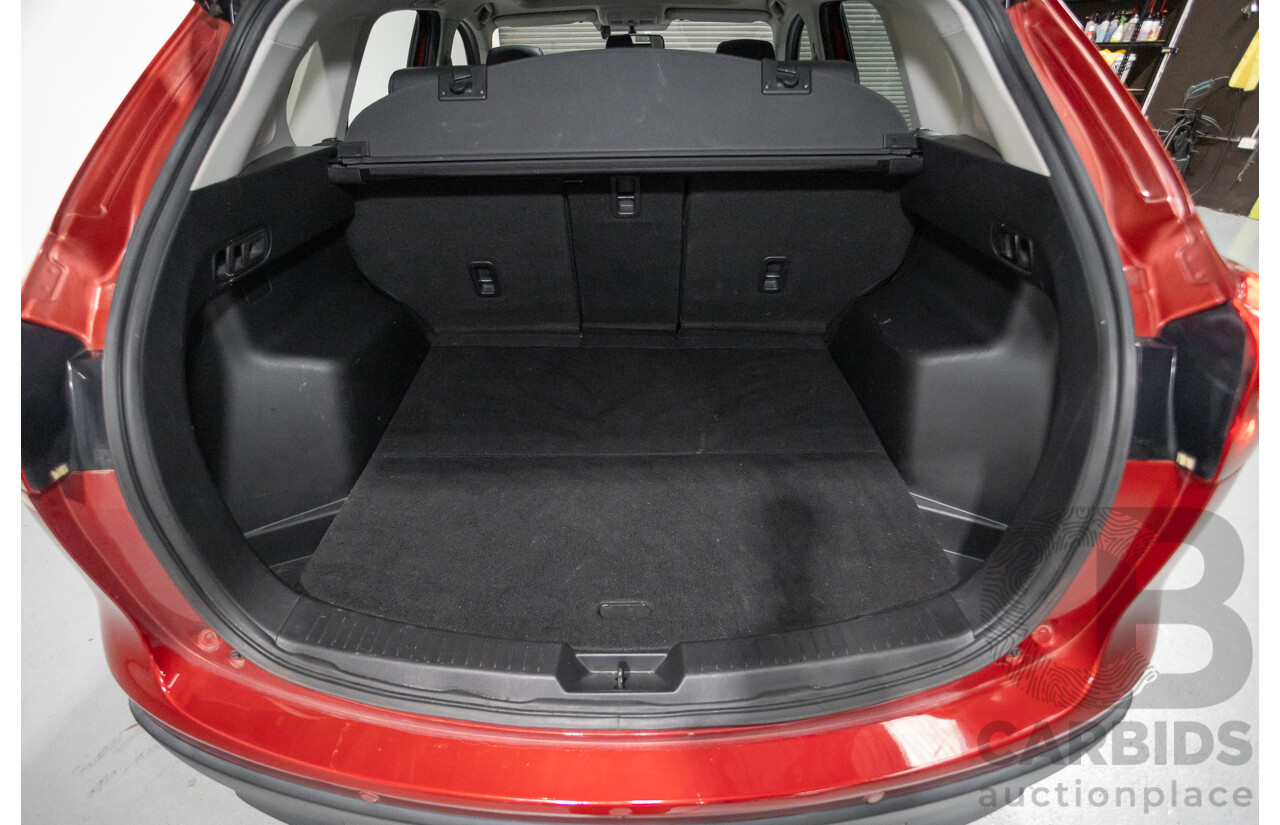 01/2015 Mazda CX-5 GT (AWD) MY15 4D Wagon Soul Red Turbo Diesel 2.2L
