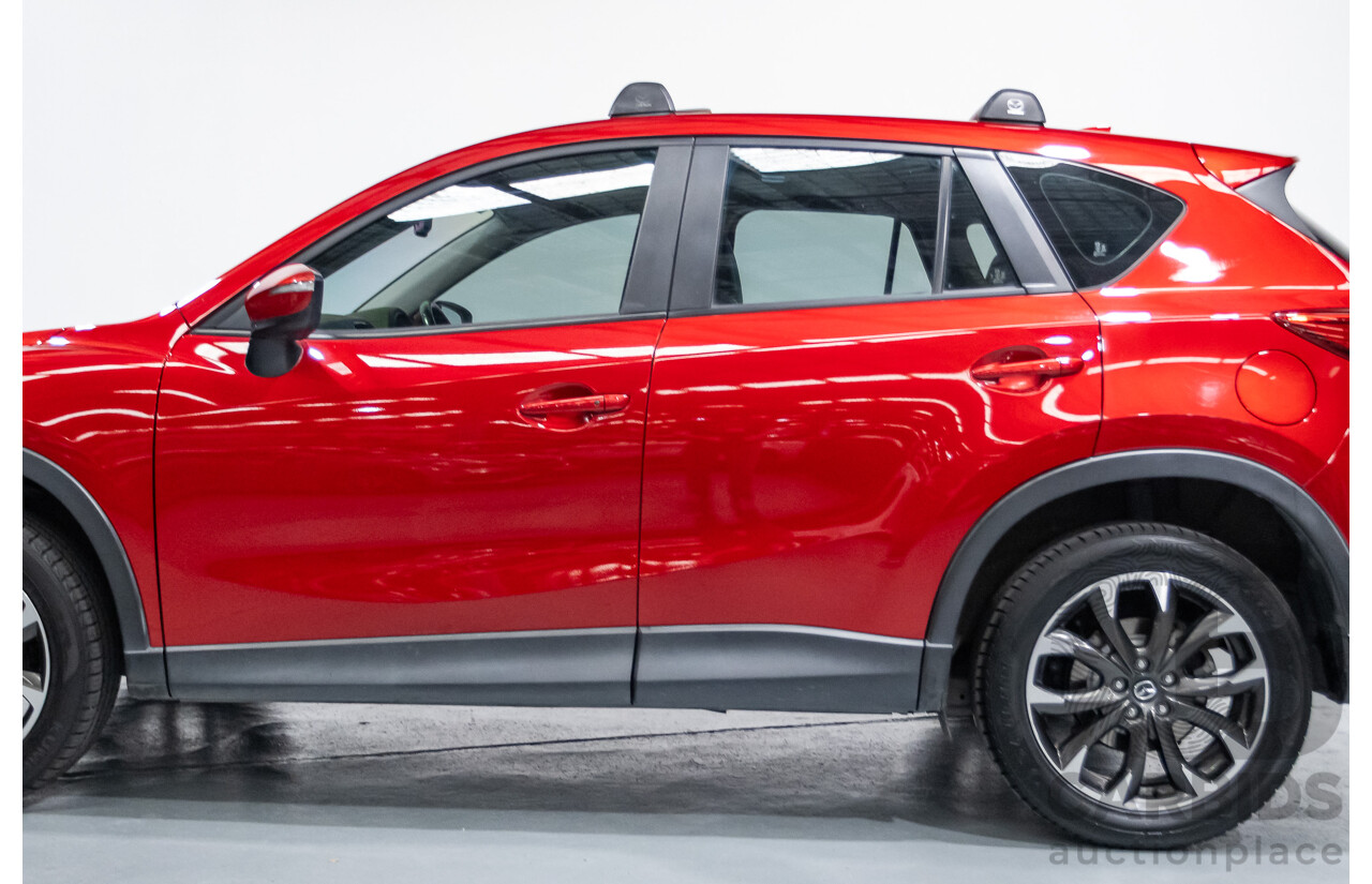 01/2015 Mazda CX-5 GT (AWD) MY15 4D Wagon Soul Red Turbo Diesel 2.2L
