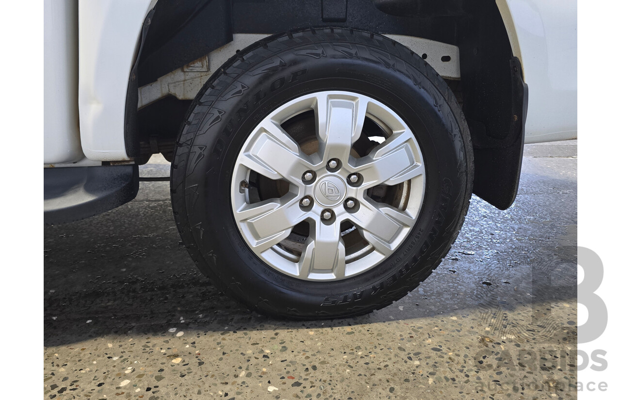 06/2020 LDV T60 Pro (4x4) SK8C 4d Dual Cab Utility Blanc White Turbo Diesel 2.8L