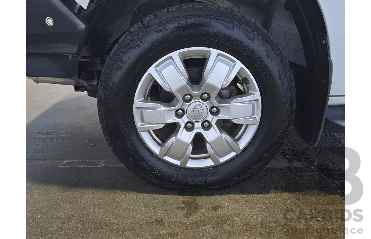 06/2020 LDV T60 Pro (4x4) SK8C 4d Dual Cab Utility Blanc White Turbo Diesel 2.8L
