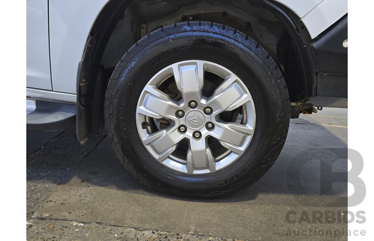 06/2020 LDV T60 Pro (4x4) SK8C 4d Dual Cab Utility Blanc White Turbo Diesel 2.8L