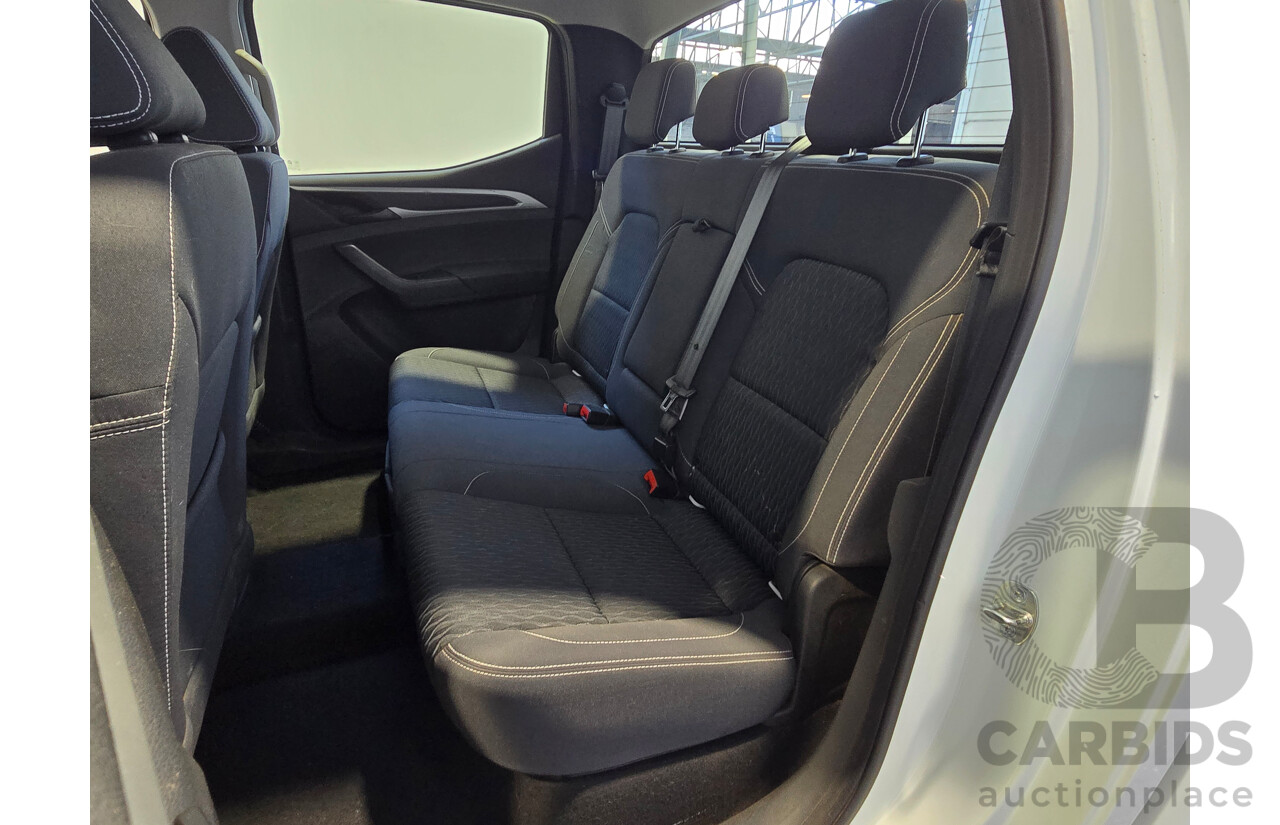 06/2020 LDV T60 Pro (4x4) SK8C 4d Dual Cab Utility Blanc White Turbo Diesel 2.8L