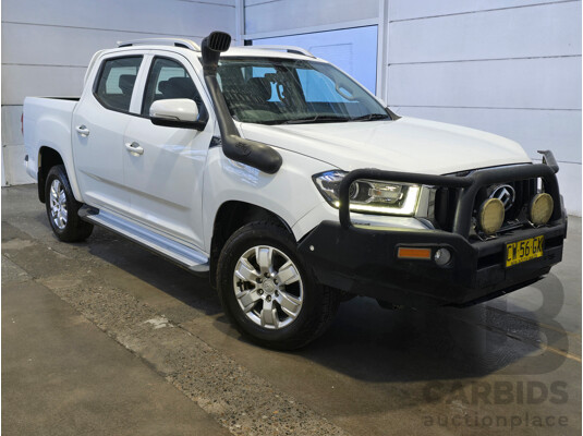 06/2020 LDV T60 Pro (4x4) SK8C 4d Dual Cab Utility Blanc White Turbo Diesel 2.8L