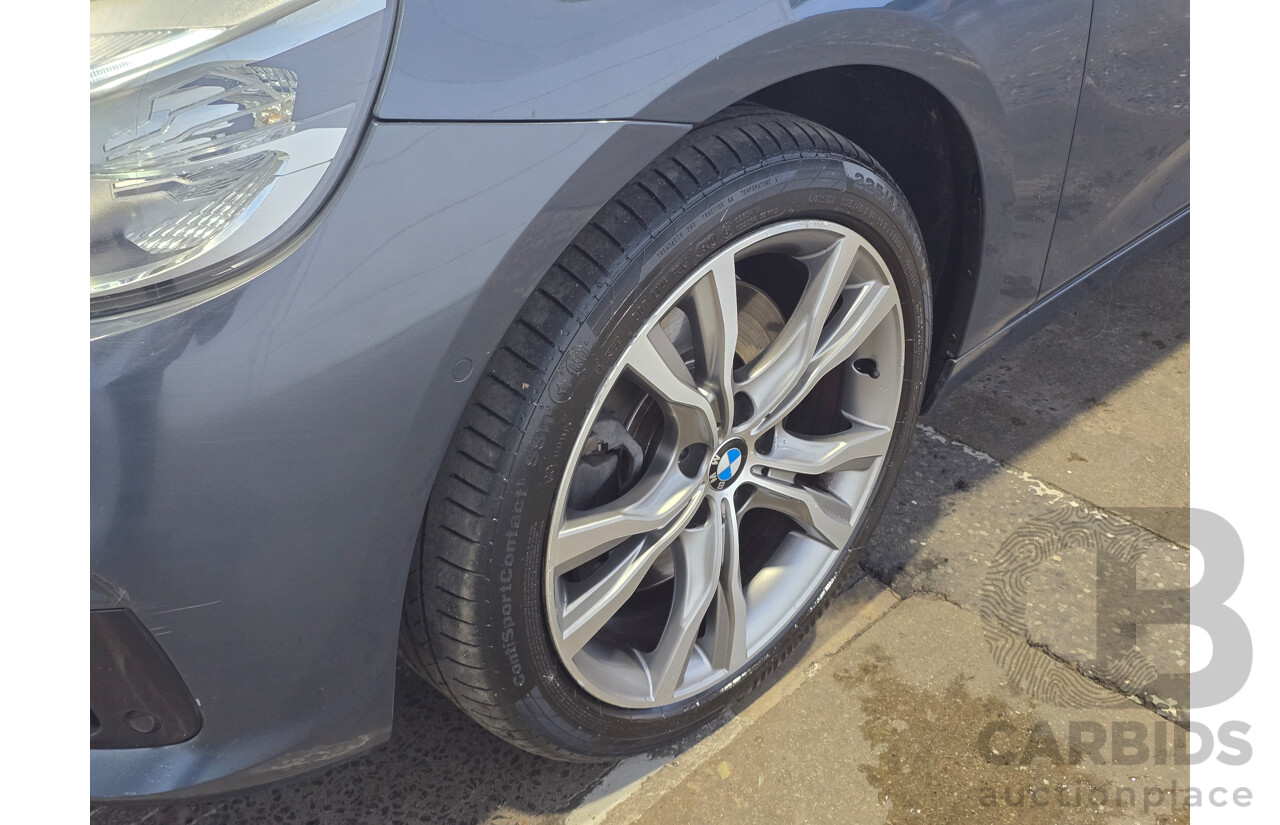 2/2015 BMW 225i Active Tourer Sport Line F45 4d Wagon Atlantic Grey Metallic Turbo 2.0L