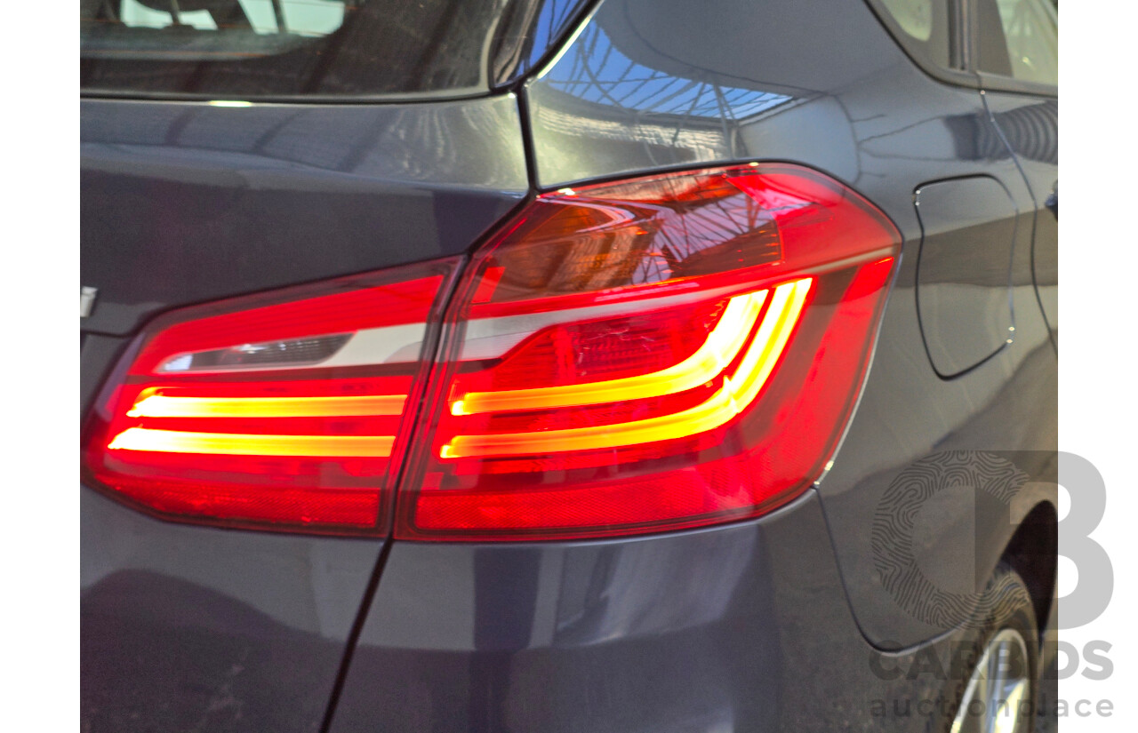 2/2015 BMW 225i Active Tourer Sport Line F45 4d Wagon Atlantic Grey Metallic Turbo 2.0L