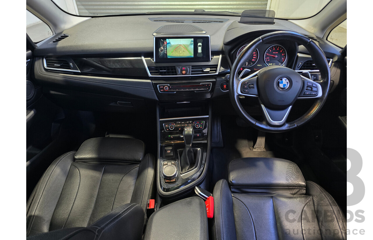 2/2015 BMW 225i Active Tourer Sport Line F45 4d Wagon Atlantic Grey Metallic Turbo 2.0L