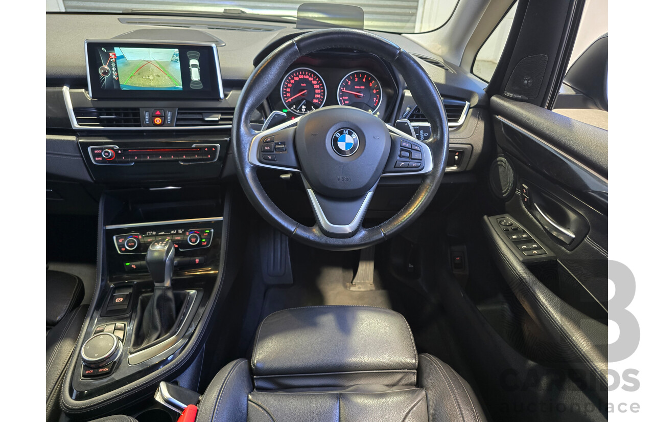 2/2015 BMW 225i Active Tourer Sport Line F45 4d Wagon Atlantic Grey Metallic Turbo 2.0L