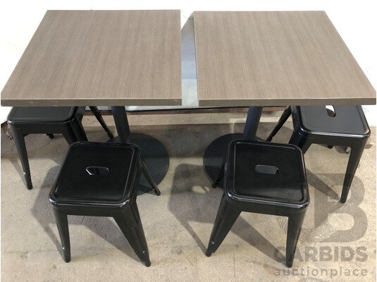 1659627 · Two Cafe Tables and Four Stools