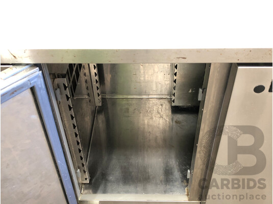 1659644 · Williams Stainless Steel Two Door Commercial Fridge