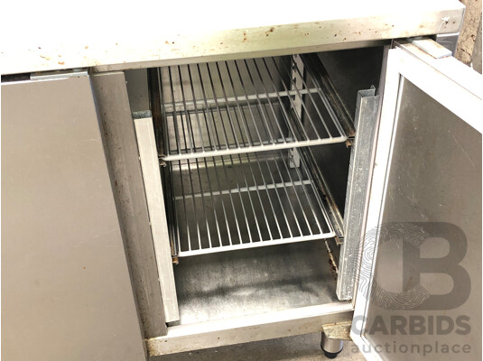 1659648 · Williams Opal FB Series Stainless Steel Four Door Commercial Fridge