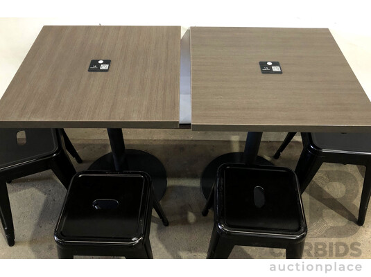 1659635 · Two Cafe Tables and Four Stools