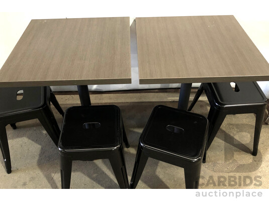 1659643 · Two Cafe Tables and Four Stools