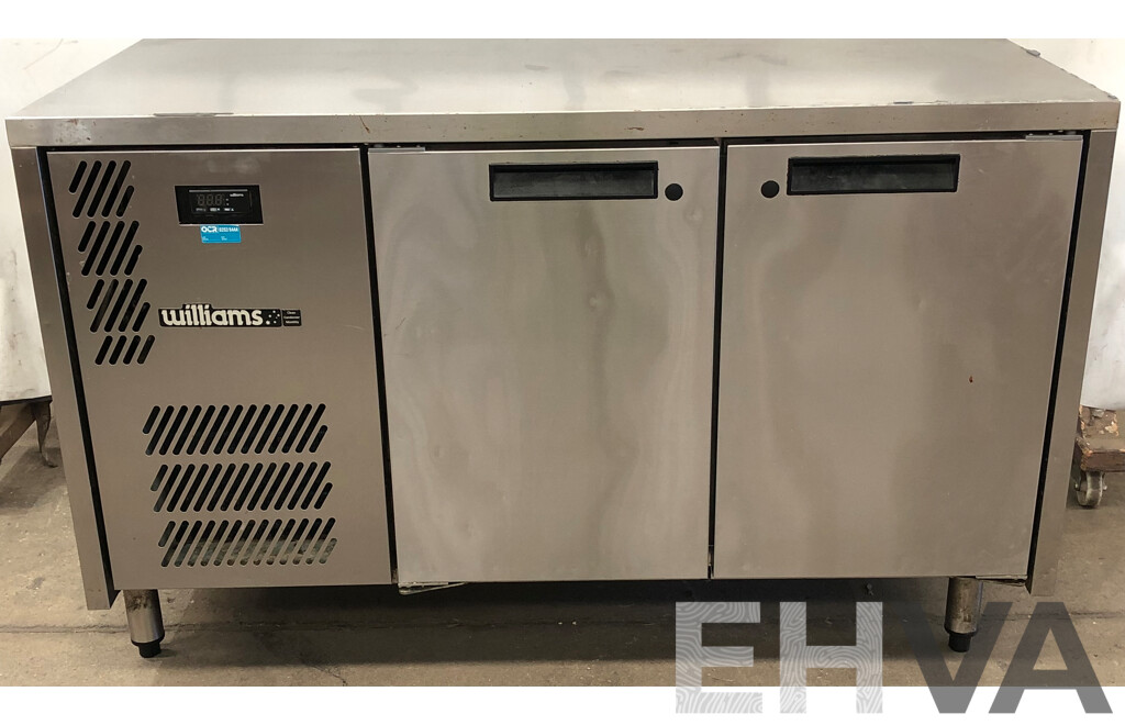 Williams Stainless Steel Two Door Commercial Fridge