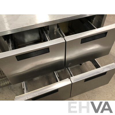 Williams Opal Stainless Steel Four Drawer Gastronomy Refrigerator