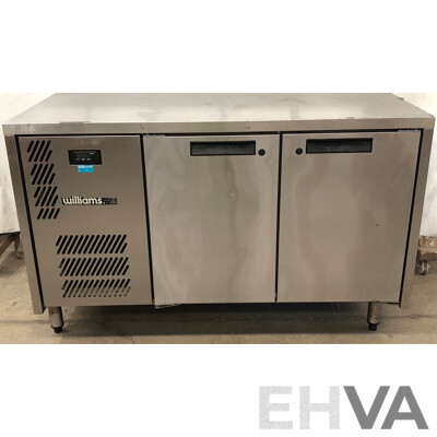 Williams Stainless Steel Two Door Commercial Fridge