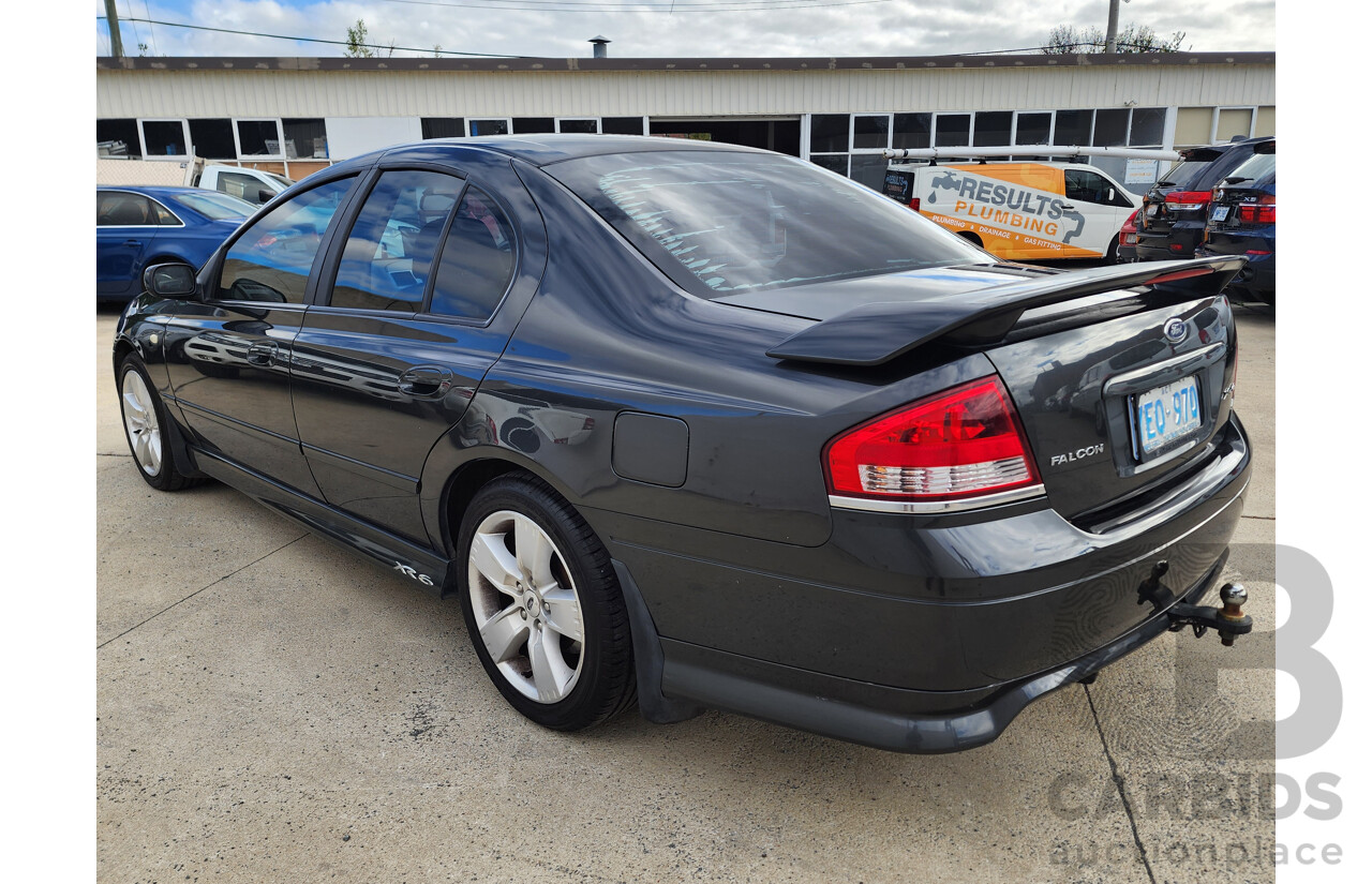 4/2006 Ford Falcon XR6 BF 4d Sedan Grey 4.0L