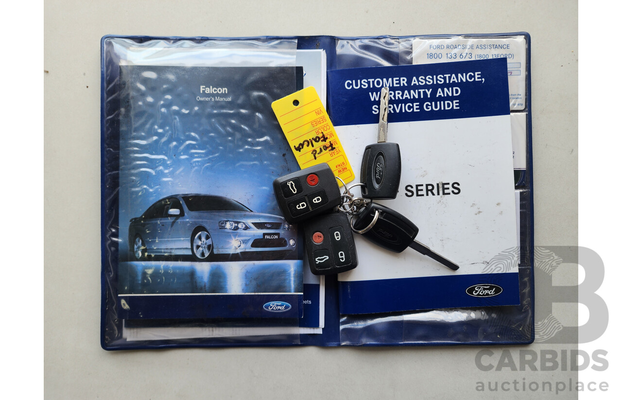 4/2006 Ford Falcon XR6 BF 4d Sedan Grey 4.0L