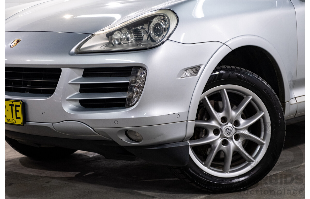 7/2009 Porsche Cayenne MY10 (AWD) 4d Wagon Silver Turbo Diesel 3.0L