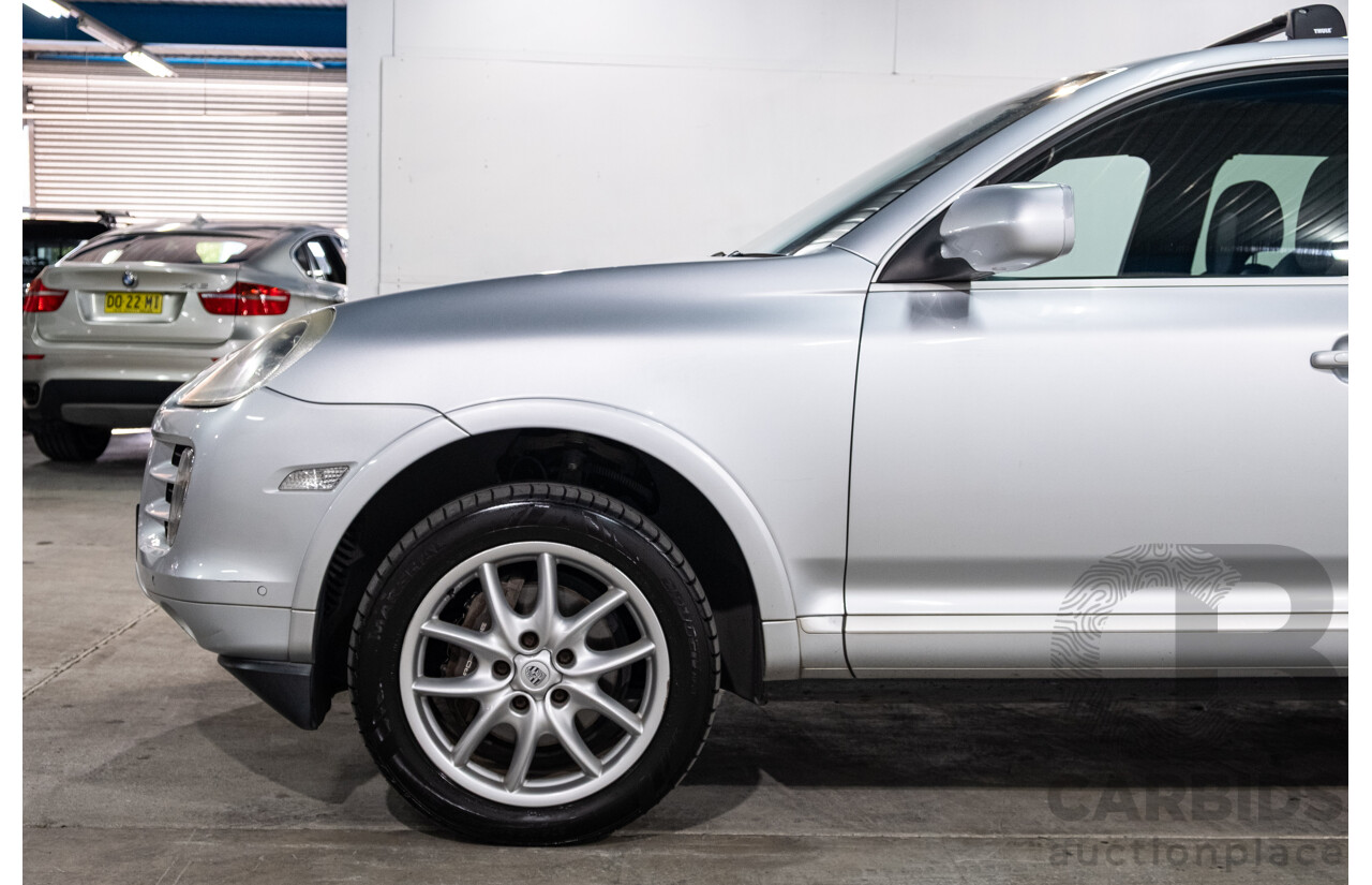 7/2009 Porsche Cayenne MY10 (AWD) 4d Wagon Silver Turbo Diesel 3.0L
