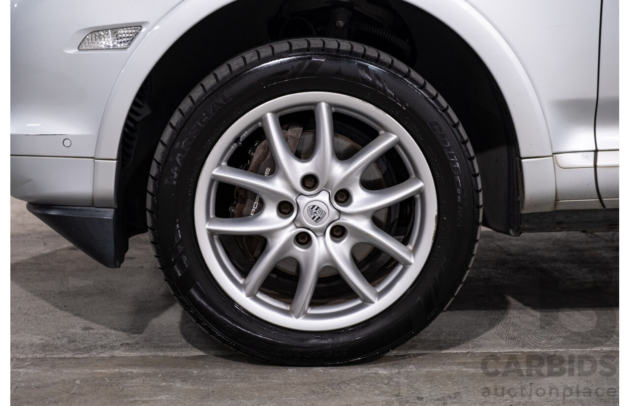 7/2009 Porsche Cayenne MY10 (AWD) 4d Wagon Silver Turbo Diesel 3.0L