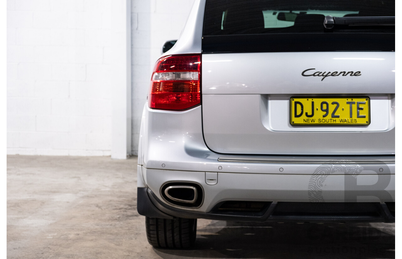 7/2009 Porsche Cayenne MY10 (AWD) 4d Wagon Silver Turbo Diesel 3.0L