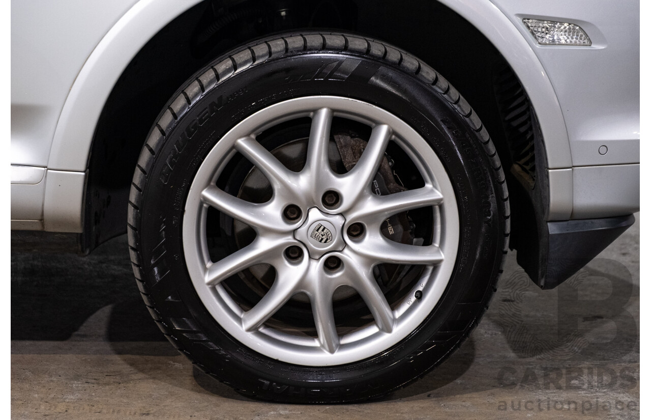 7/2009 Porsche Cayenne MY10 (AWD) 4d Wagon Silver Turbo Diesel 3.0L