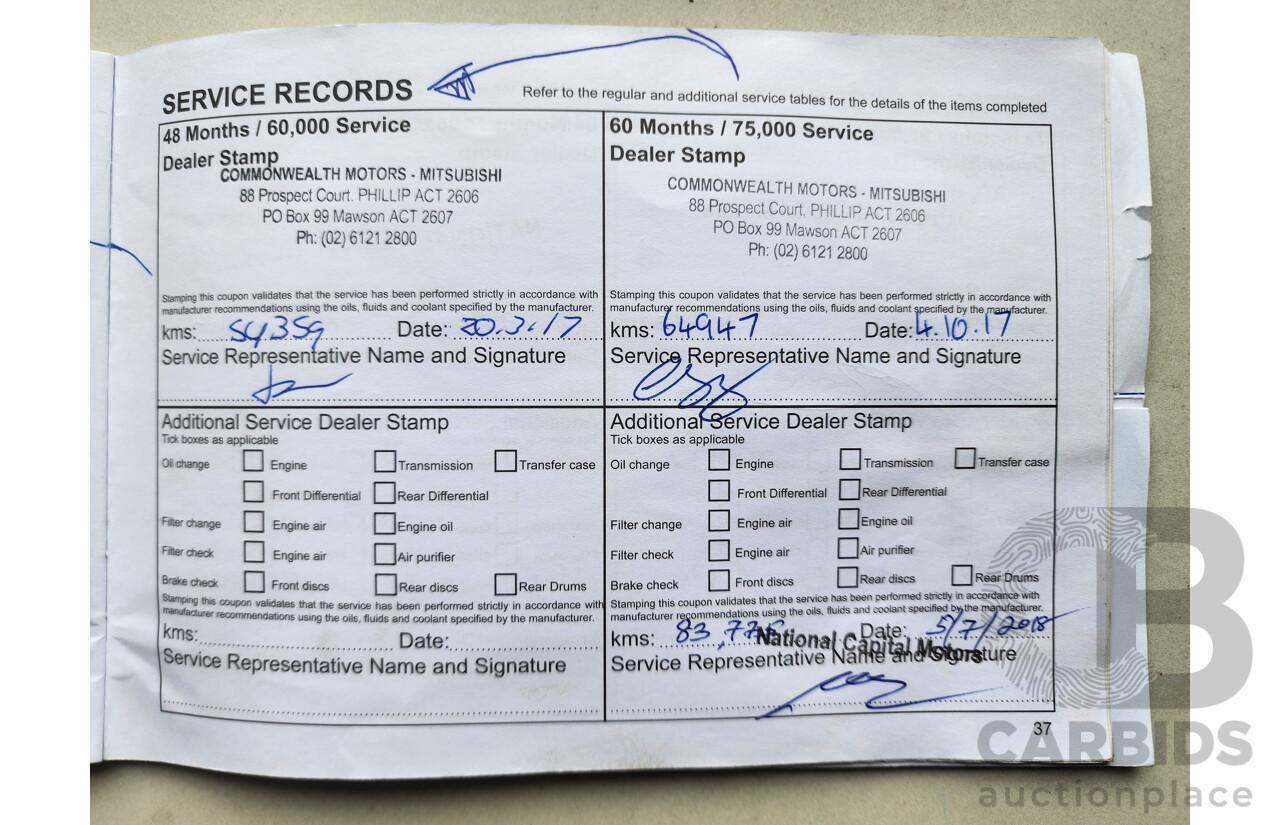 11/2014 Mitsubishi Triton Glx-R (4x4) MN MY15 Double Cab Utility Gold 2.5L