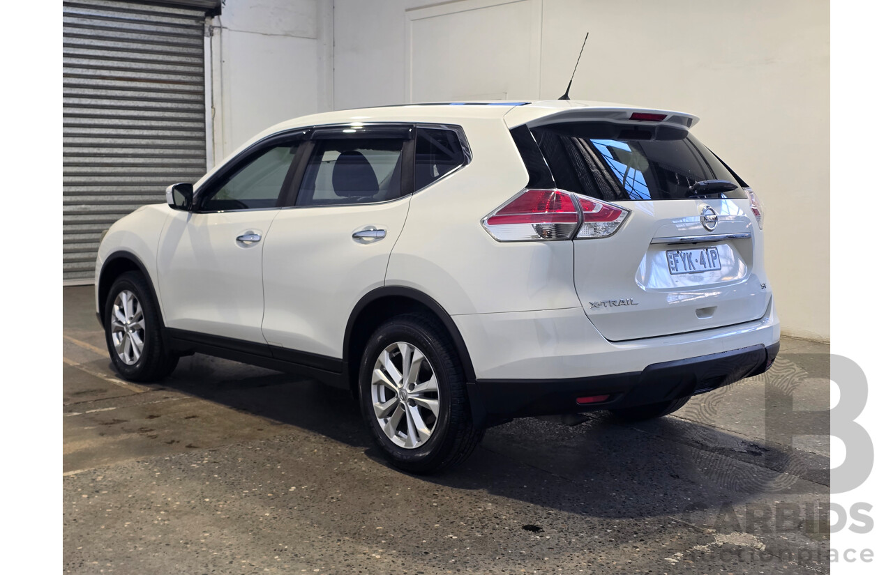 11/2016 Nissan X-Trail ST T32 4d Wagon Ivory Pearl White 2.5L - 7 Seater