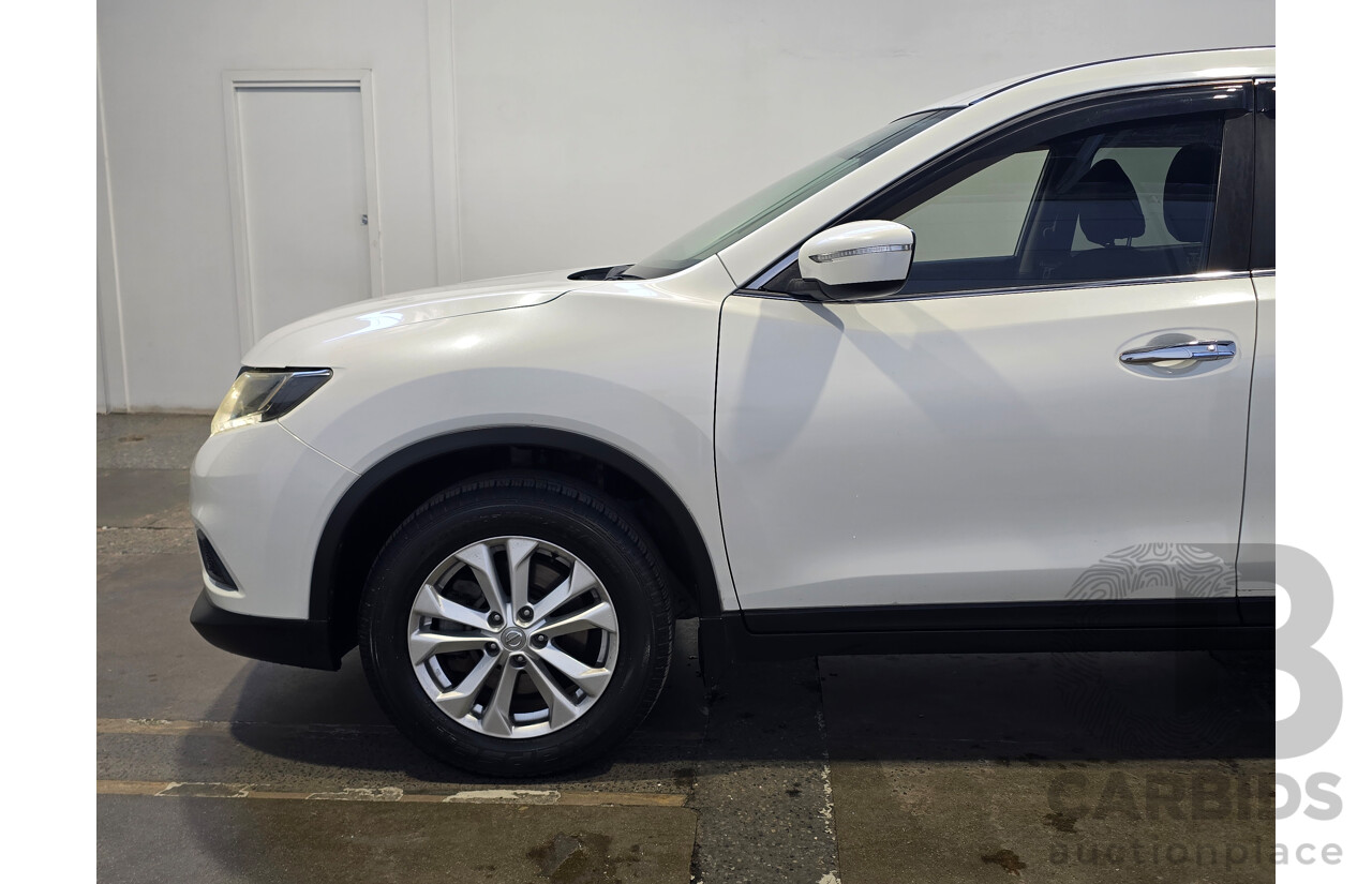 11/2016 Nissan X-Trail ST T32 4d Wagon Ivory Pearl White 2.5L - 7 Seater