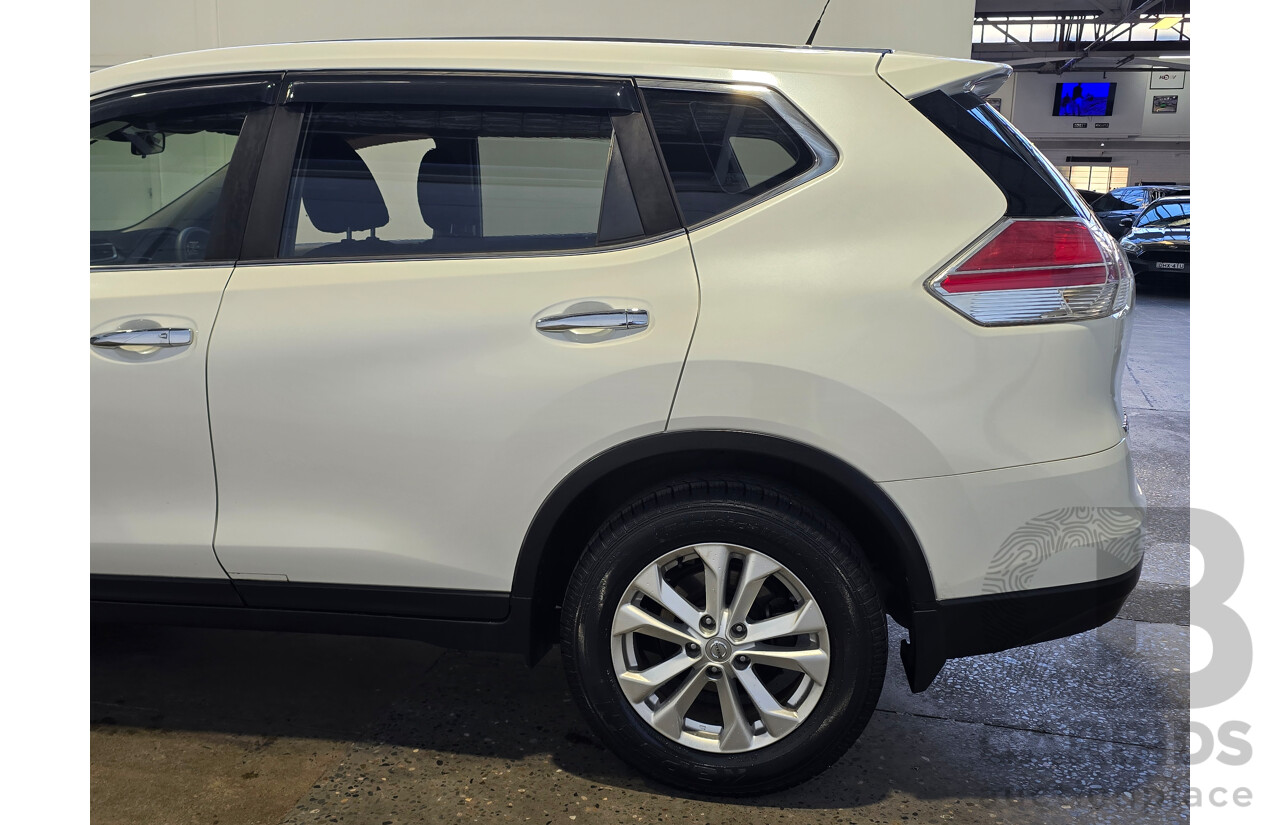 11/2016 Nissan X-Trail ST T32 4d Wagon Ivory Pearl White 2.5L - 7 Seater