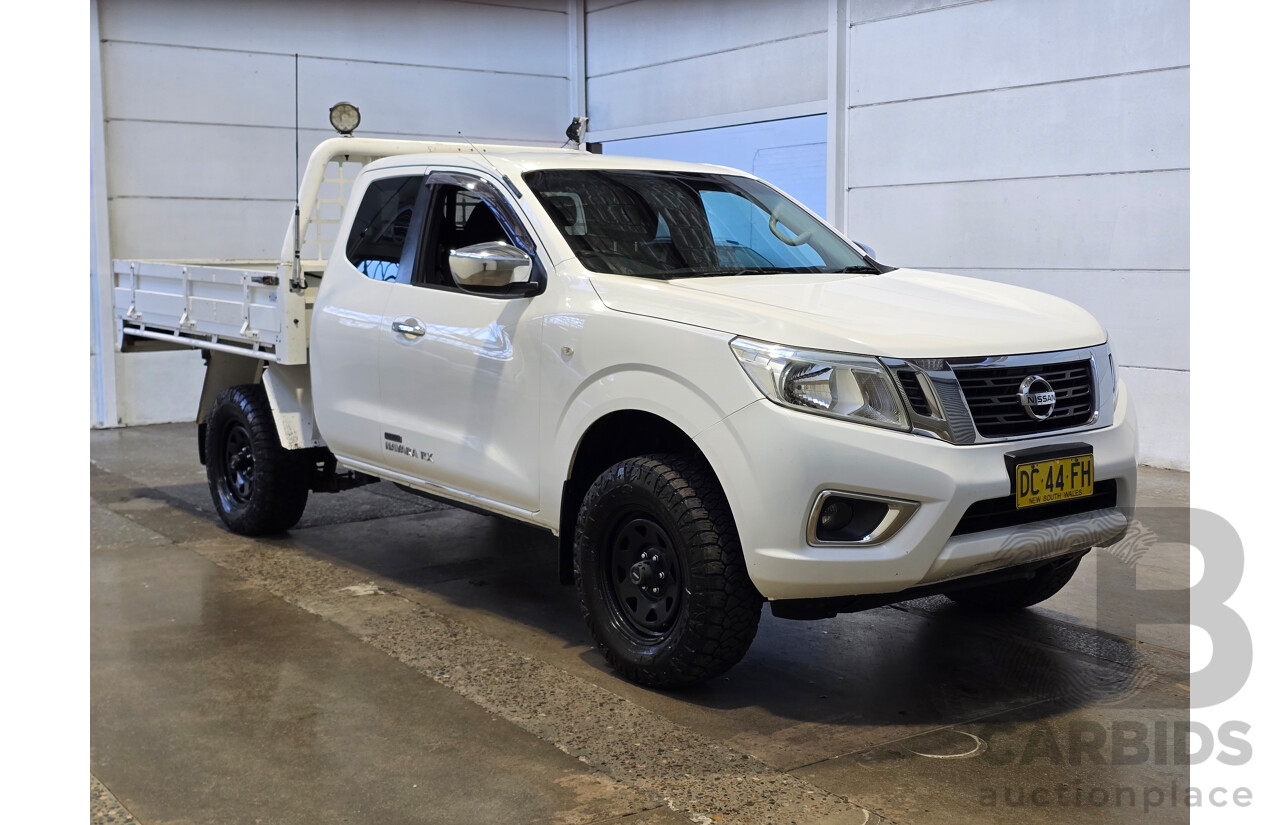 5/2016 Nissan Navara RX (4x4) NP300 D23 King Cab Chassis Polar White Turbo Diesel 2.3L